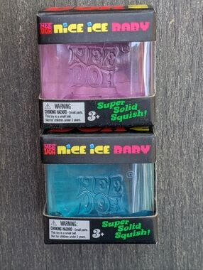 NeeDoh Nice Ice Baby Lot 2